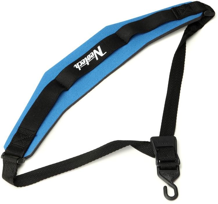 Neotech Soft Sax Strap Regular with Open Hook Royal Blue Sweetwater