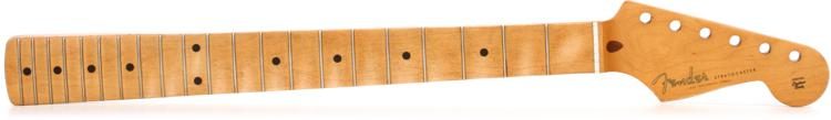 Fender Road Worn '50s Stratocaster Neck Maple Fingerboard | Sweetwater