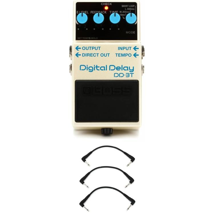 Boss Digital Delay 3 Patch Cables | Sweetwater