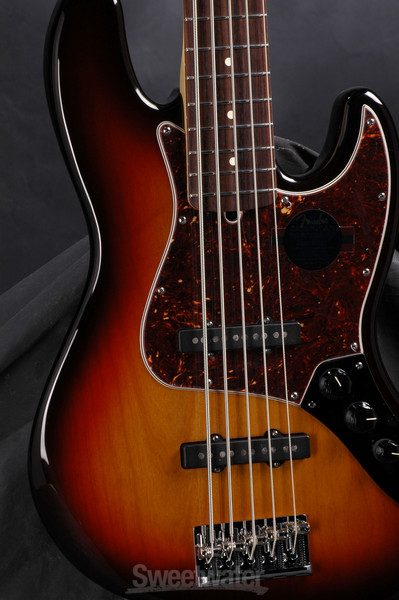 Fender American Standard Jazz Bass V - 3-Color Sunburst 5-string