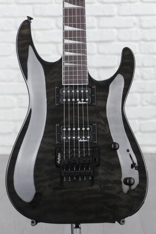 jackson js32q dinky transparent black