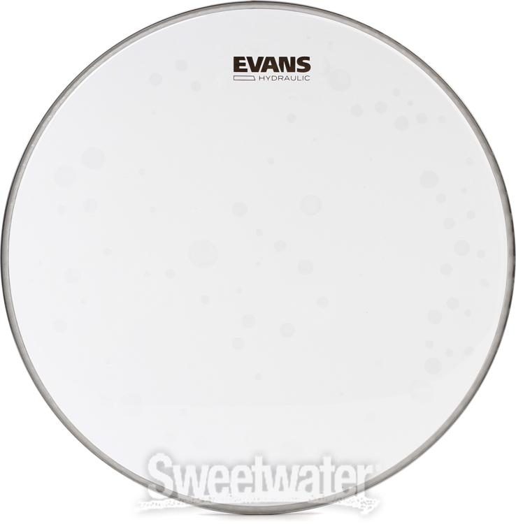 16 Inch Evans Black Hydraulic Drum Head 