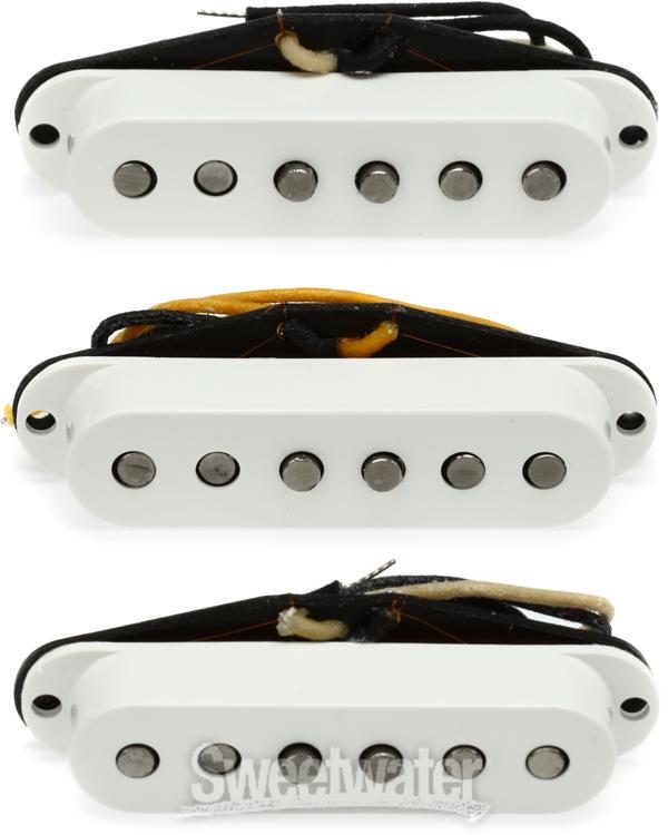 Fender Custom '54 Stratocaster 3-piece Pickup Set with RWRP Middle 