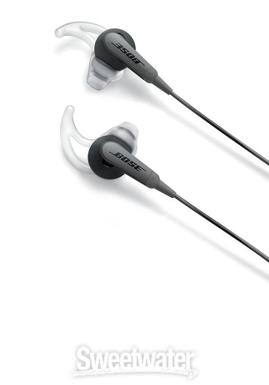 brugt Patriotisk Hilse Bose SoundSport - In-ear Headphones, Audio Only, Charcoal | Sweetwater