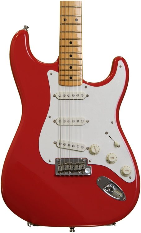 Fender Vintage Hot Rod Stratocaster Fiesta Red | Sweetwater