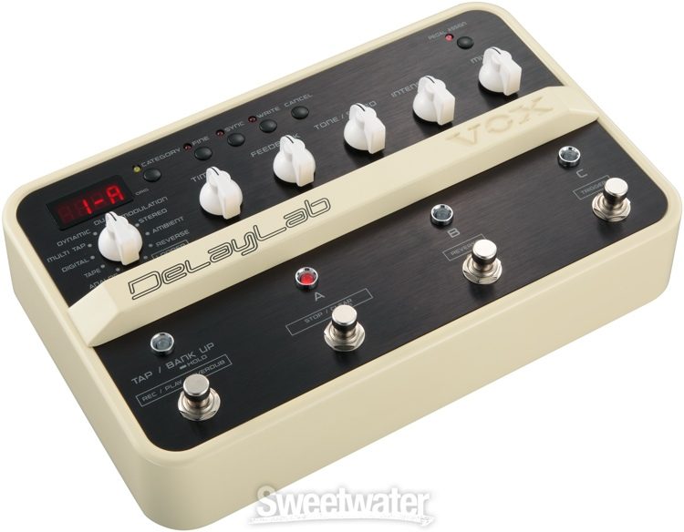 Vox DelayLab Delay Pedal Processor Reviews | Sweetwater