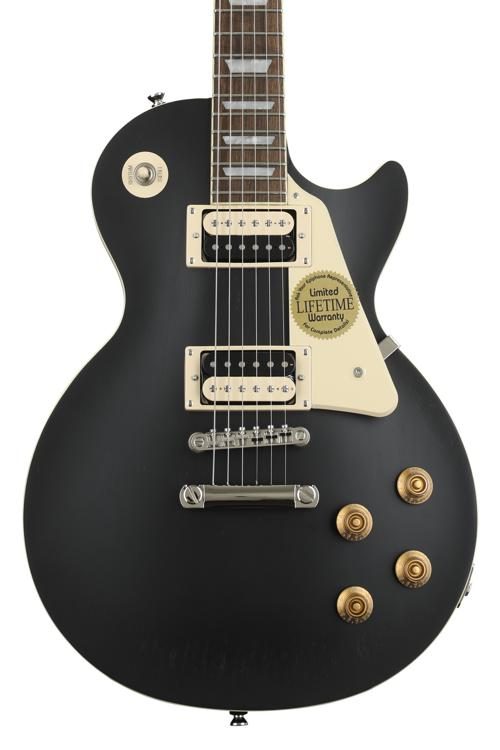 epiphone worn ebony