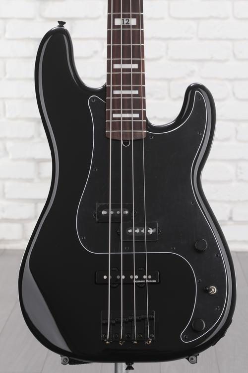 Fender Duff McKagan Deluxe Precision Bass - Black | Sweetwater