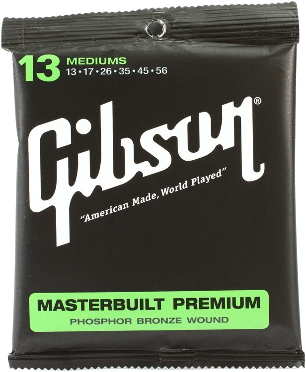 Gibson Acoustic Masterbuilt Prem Phosphor Bronze Guitar Strings MB10 MB11 MB12