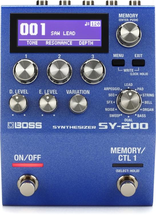 Boss SY-200 Guitar Synthesizer Pedal | Sweetwater