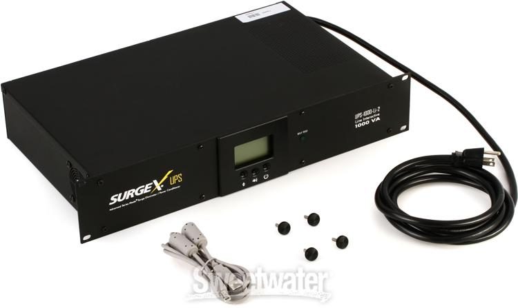 SurgeX UPS-1000-Li-2 Battery Backup Surge Protector | Sweetwater