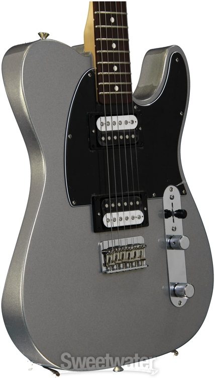 Fender Standard Telecaster HH - Ghost Silver with Rosewood 