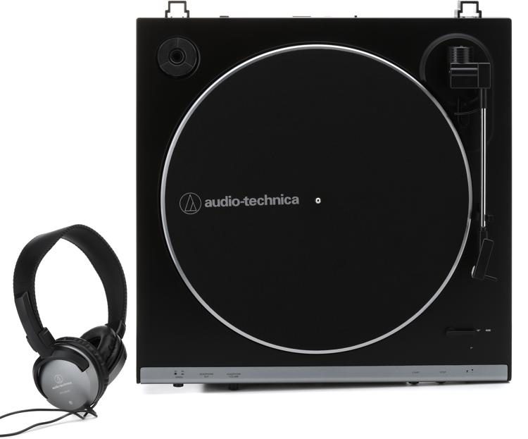 Audio-Technica AT-LP60XHPGM Belt-Drive Turntable with Headphones ...