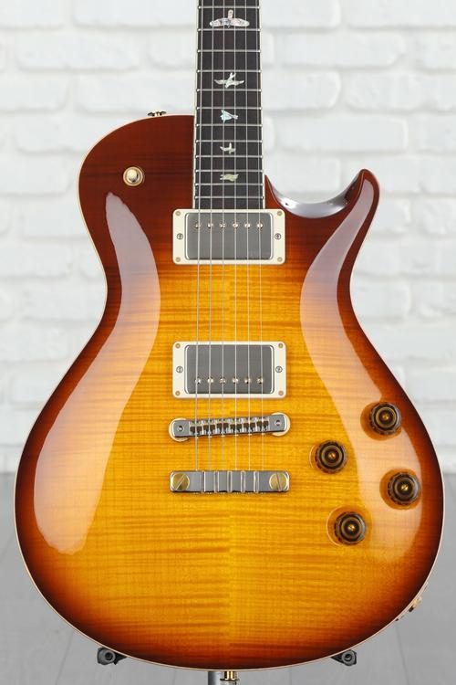 PRS McCarty Singlecut 594 Electric Guitar - McCarty Tobacco Sunburst, 10-Top