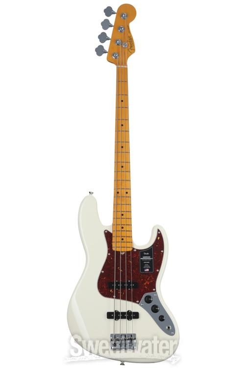Fender American Professional II Jazz Bass - Olympic White with 