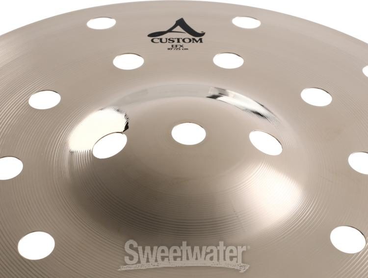 Zildjian 10 inch A Custom EFX Splash Cymbal | Sweetwater
