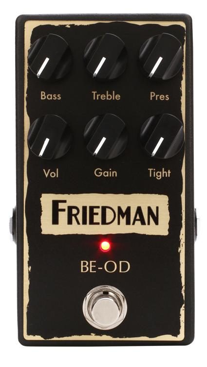 Wens voering salto Friedman BE-OD Overdrive Pedal | Sweetwater