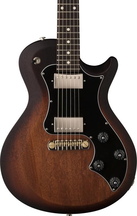 prs s2 singlecut standard satin mccarty tobacco sunburst