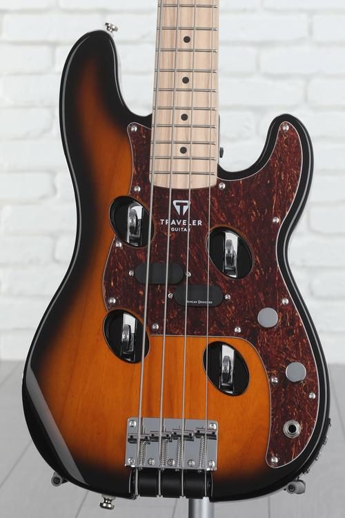 Traveler Guitar TB-4P Bass Guitar - Sunburst