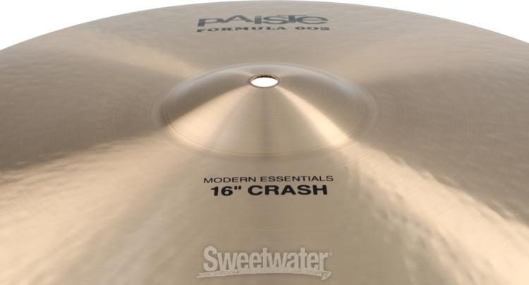 Paiste 16 inch Formula 602 Modern Essentials Crash Cymbal | Sweetwater