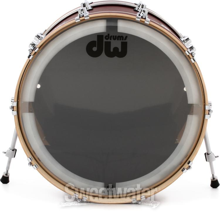 Dw Performance Series Bass Drum 14 X 22 Tobacco Stain Sweetwater