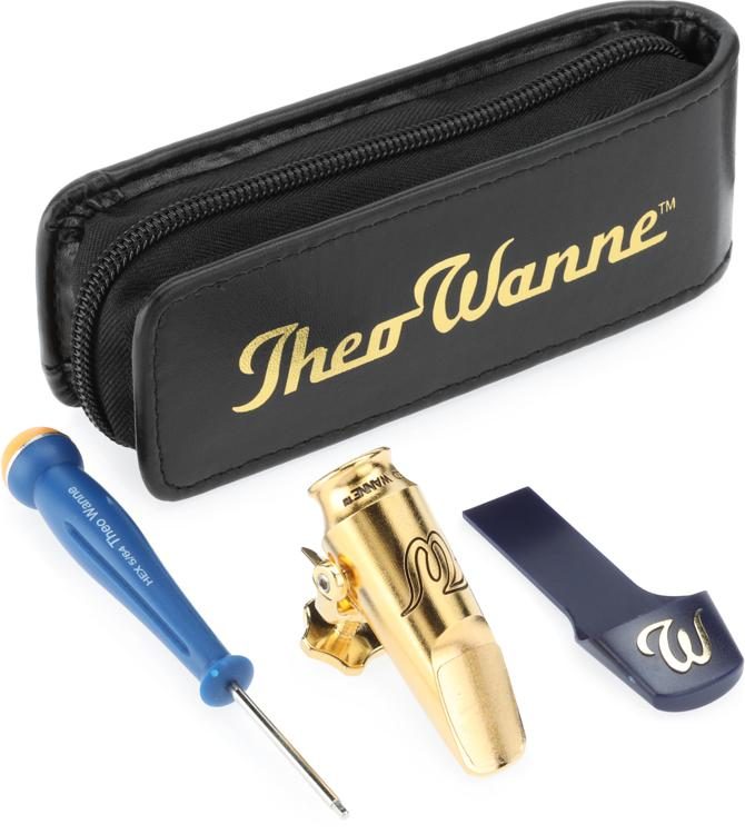 Theo Wanne MAN-SG7 Mantra Soprano Saxophone Mouthpiece - 7 Gold-plated