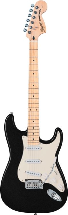 Squier Standard Stratocaster - Black Metallic | Sweetwater