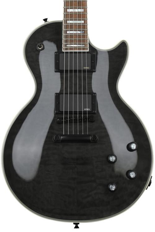 Epiphone Les Paul Prophecy Custom EX in Mezzanotte Plus Ebony chitarra elettrica! 