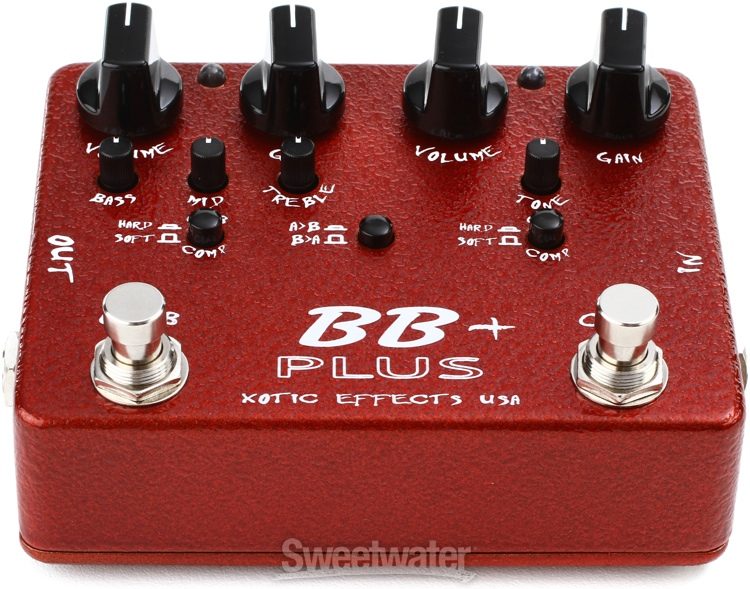 Xotic BB Plus Preamp and Boost Pedal | Sweetwater