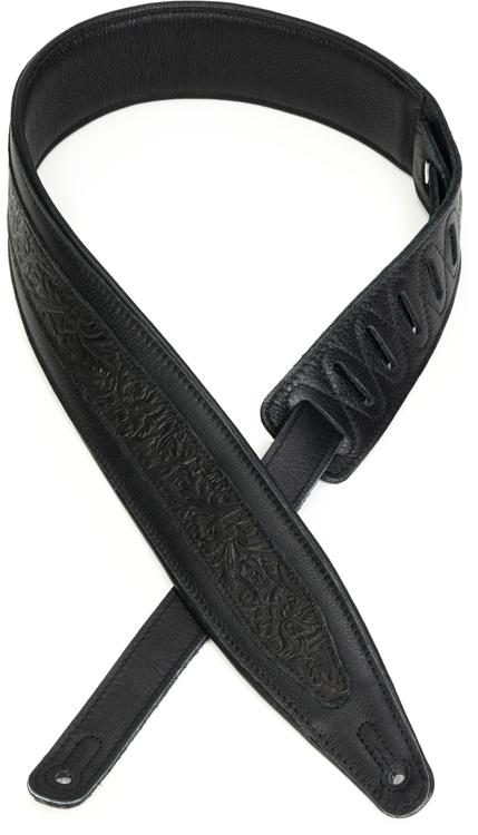 levy's garment leather guitar strap