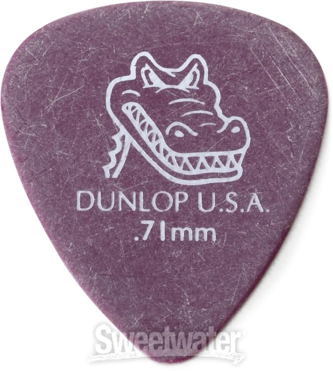 72/Bag Purple .71mm Dunlop 417R.71 Gator Grip 