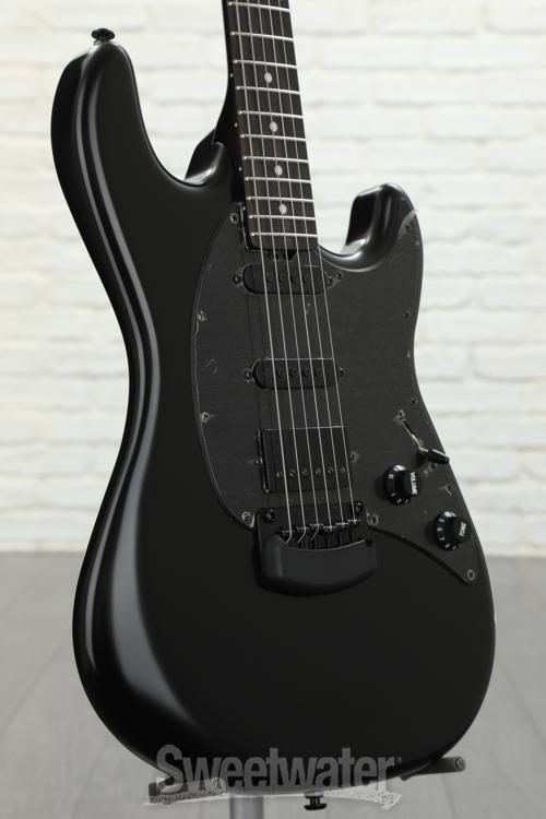 ernie ball music man cutlass rs hss stealth black