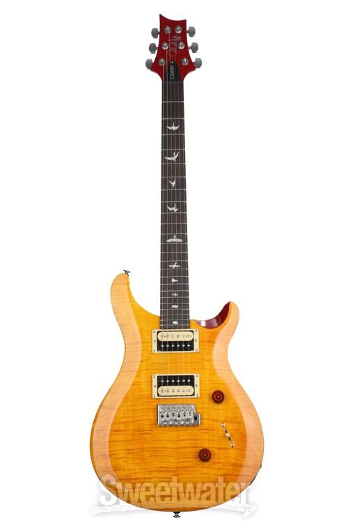 PRS SE Custom 24 Electric Guitar - Vintage Yellow