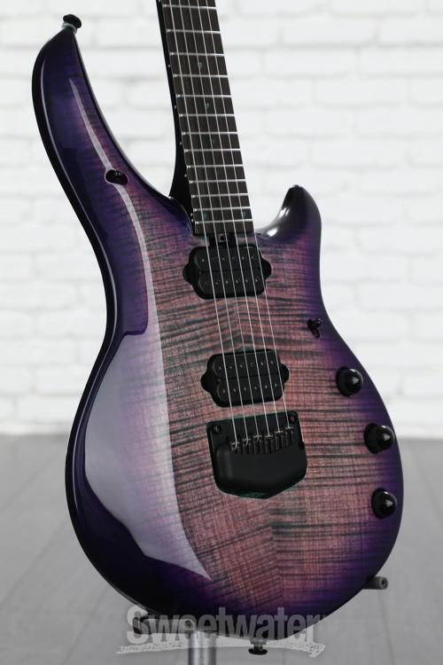 ernie ball music man majesty purple