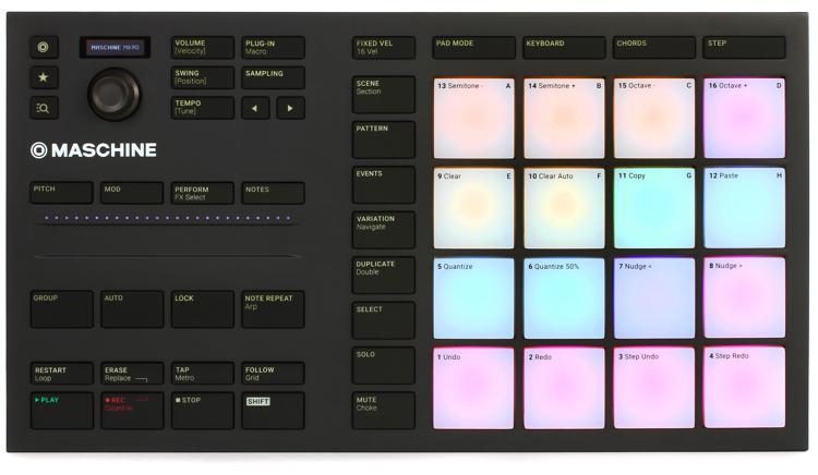 native instruments maschine mikro mk3 drum controller