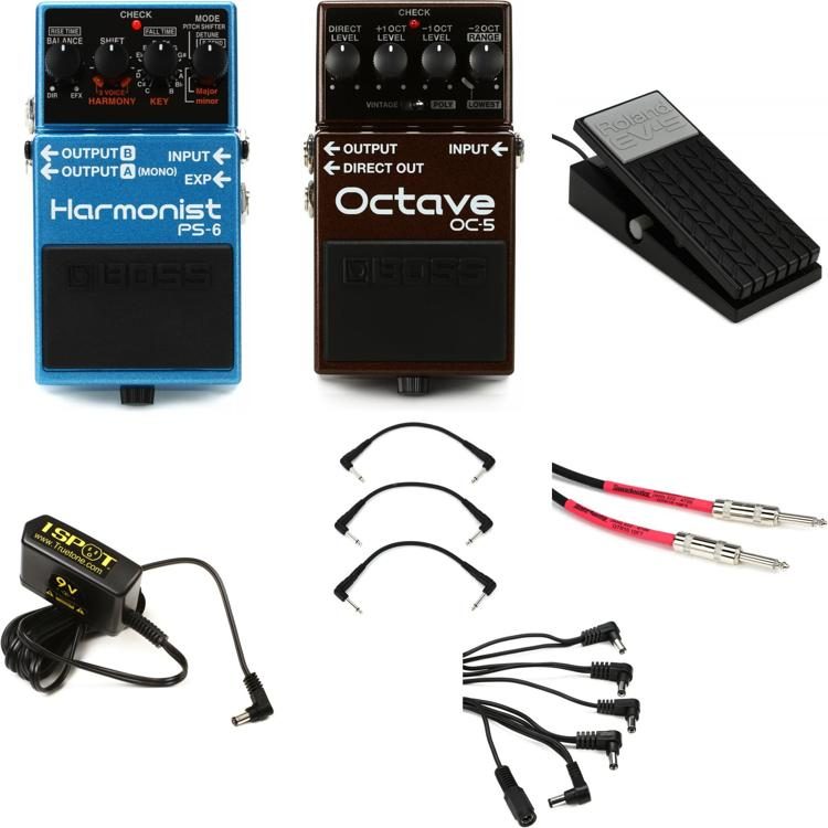 Stratford on Avon ik luister naar muziek Festival Boss Pitch Shifter Pedal Pack with Power Supply | Sweetwater