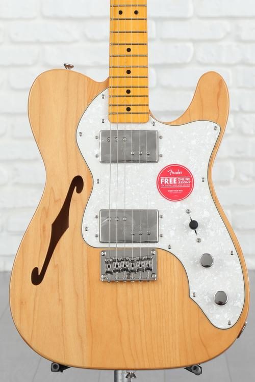 Squier Classic Vibe '70s Telecaster Thinline - Natural | Sweetwater