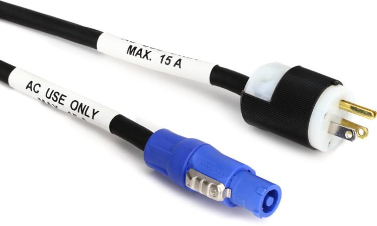 Levántate Pesimista Menos Pro Co PWRCON/15M-10 NEMA 5-15P to powerCON Cable - 10 foot | Sweetwater