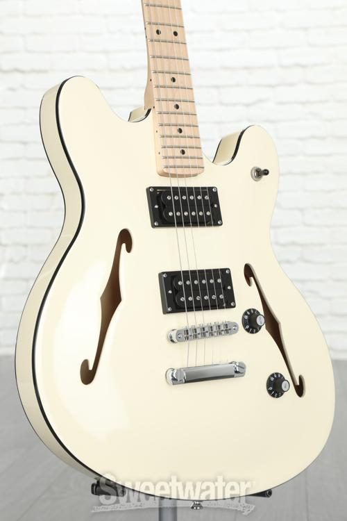 Squier Affinity Starcaster - Olympic White | Sweetwater