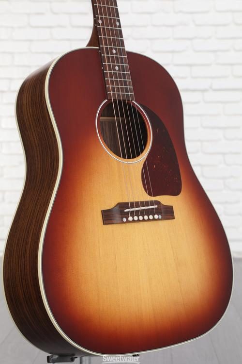 Gibson Acoustic J-45 Studio Rosewood Acoustic-electric Guitar - Rosewood  Burst