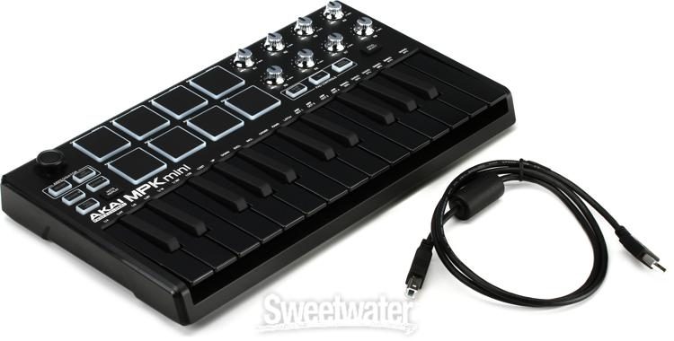 Akai MPK Mini MK2 LE Black25 Tasten Controller Keyboard schwarzB-Ware 