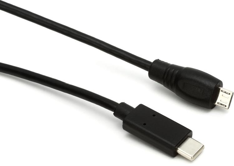 Nemlig jeg er tørstig Se tilbage IK Multimedia IP-CABLE-USBC-IN USB-C to Micro USB Cable | Sweetwater