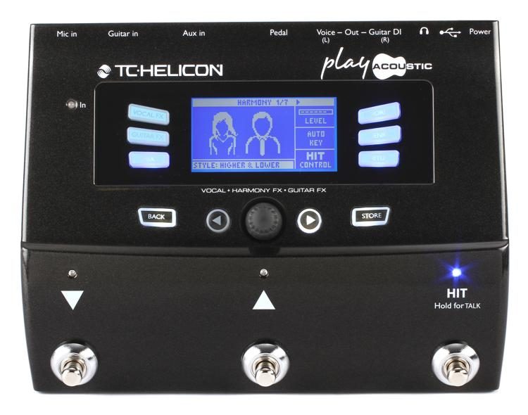 TC-Helicon VoiceLive Play Acoustic Guitar and Vocal Effects Processor Pedal