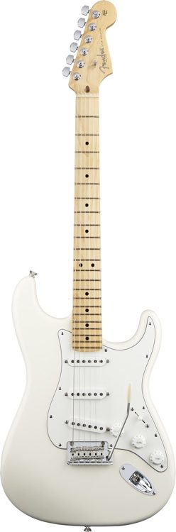 Fender American Standard Stratocaster - Olympic White | Sweetwater