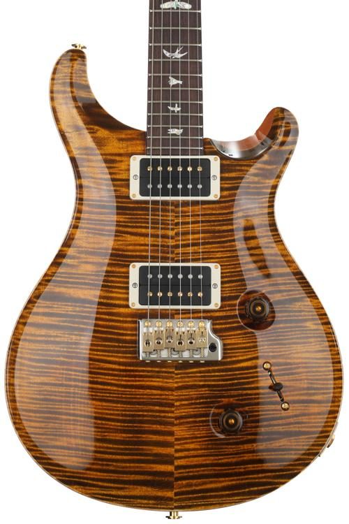 prs custom 22 yellow tiger