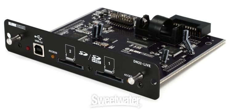 Dinámica Tren afijo Klark Teknik DN32-LIVE SD/SDHC and USB 2.0 Expansion Module | Sweetwater