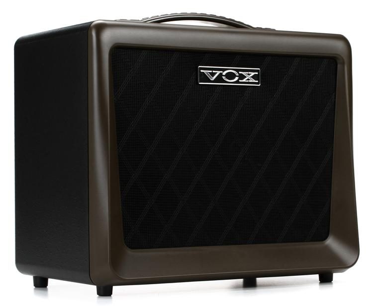 Vox VX50AG Acoustic Guitar Amplifier 50 Watts Two Channels w/Cable and Geartree