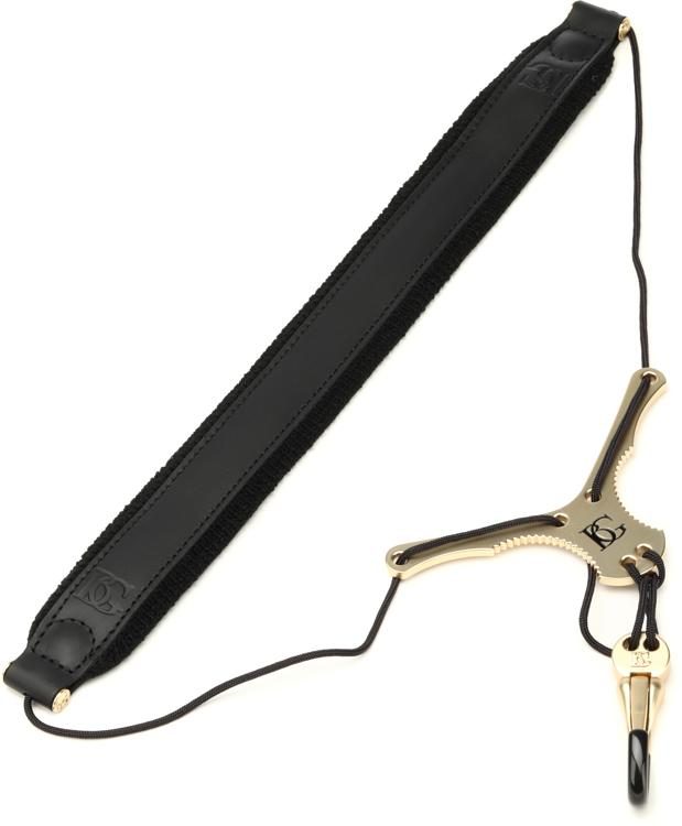 BG S20YMSH Zen Leather Saxophone Neck Strap Sweetwater