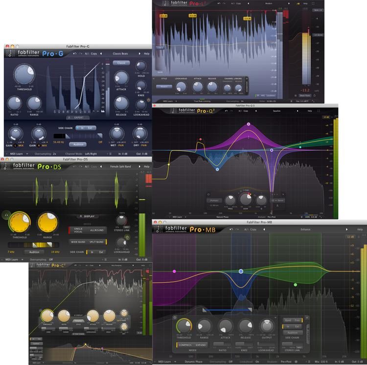 FabFilter Pro Bundle Plug-in Collection | Sweetwater
