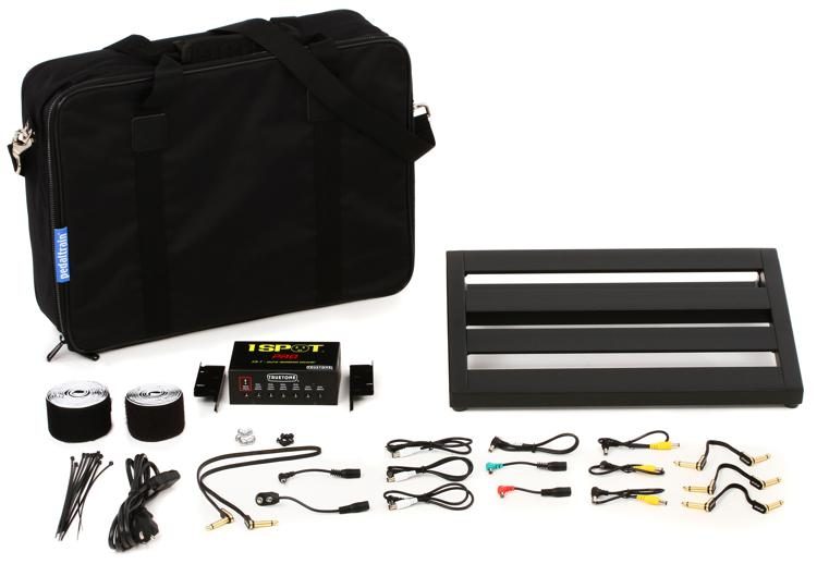 Pedaltrain Compact Gigging Pedalboard Kit with Truetone Power 